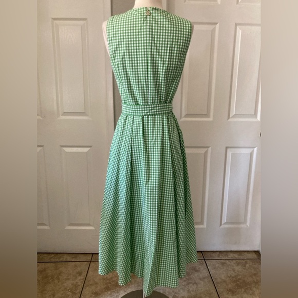 TOMMY Hilfiger Cotton Gingham fit & flare dress size 4 - Picture 9 of 12